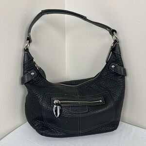 Coach Penelope Black Leather Hobo Bag